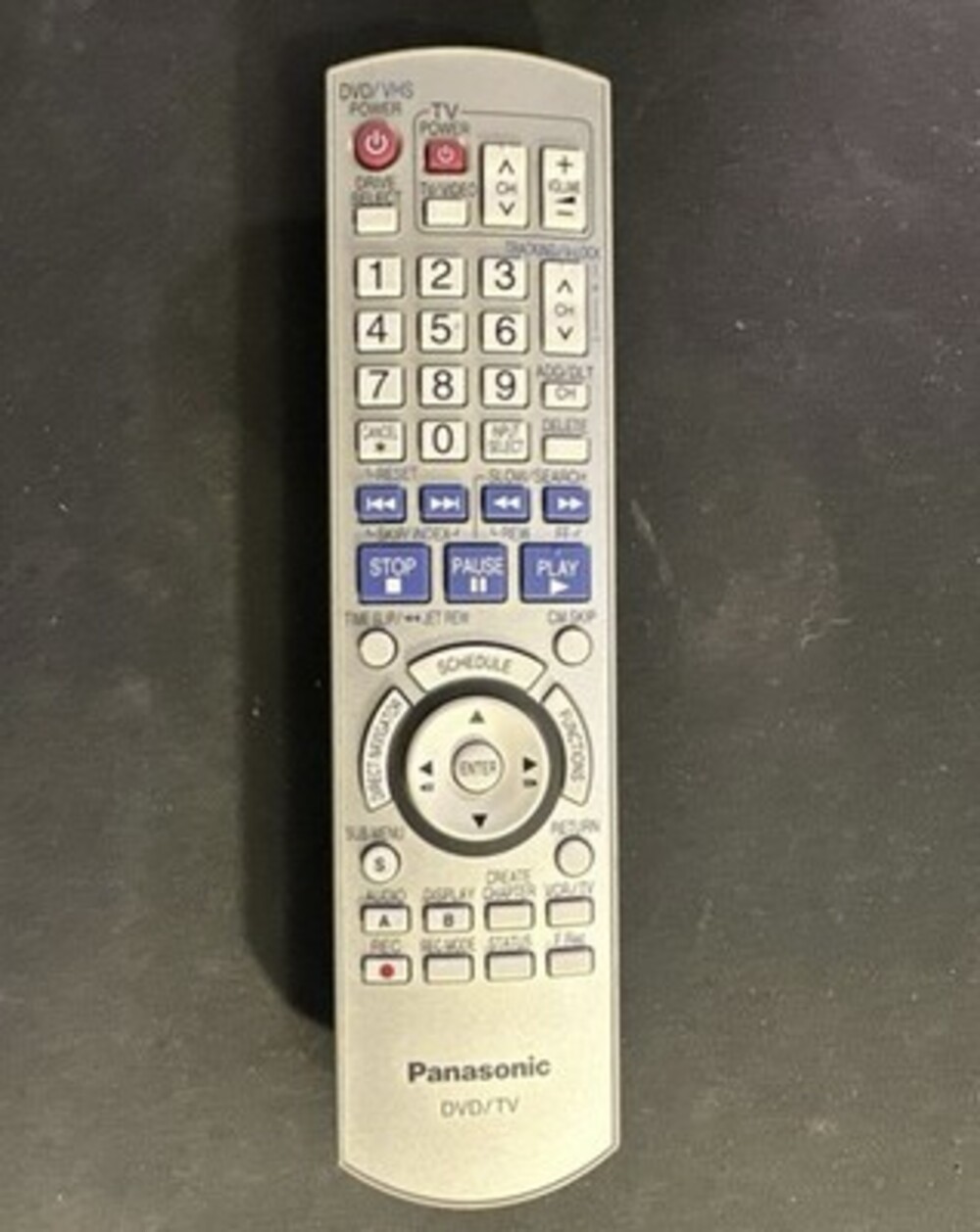 GENUINE PANASONIC EUR7659Y70 DVD RECORDER REMOTE - DMR-ES45V DMR-ES46V